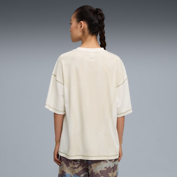 Remera estampada YONA para mujer, PUMA White, large-ARG
