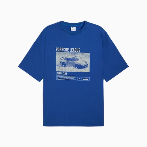 PUMA x PORSCHE LEGACY Graphic Tee 2 Men, Clyde Royal, large-ZAF