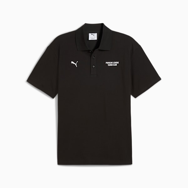 Porsche Legacy Polo Men, PUMA Black, large-MEX