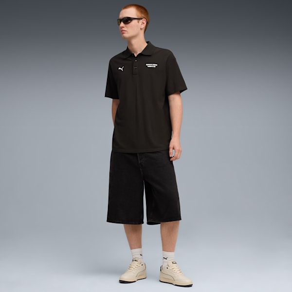 Porsche Legacy Polo Men, PUMA Black, large-MEX
