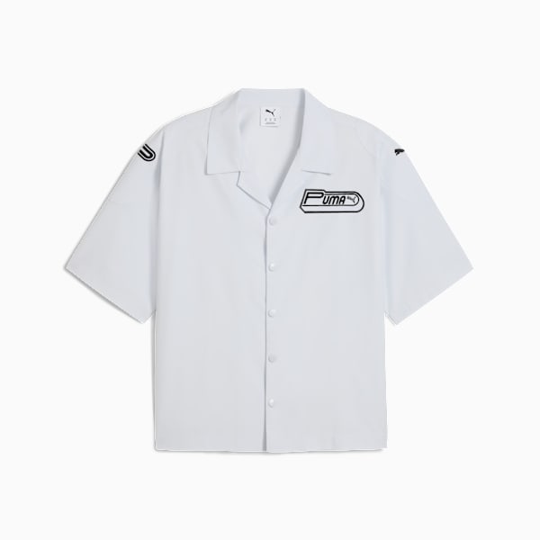 Camisa estilo boxy FUTURE.PUMA.ARCHIVE, Silver Mist, large-MEX