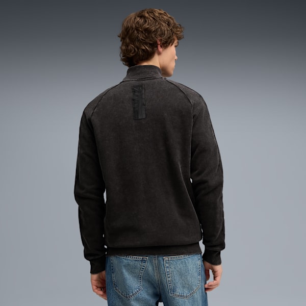 Scuderia Ferrari T7 Jacket Men, PUMA Black, large-ZAF