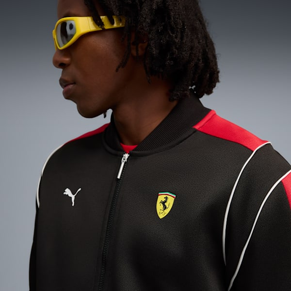 Campera Scuderia Ferrari MT7 para hombre, PUMA Black, large-ARG