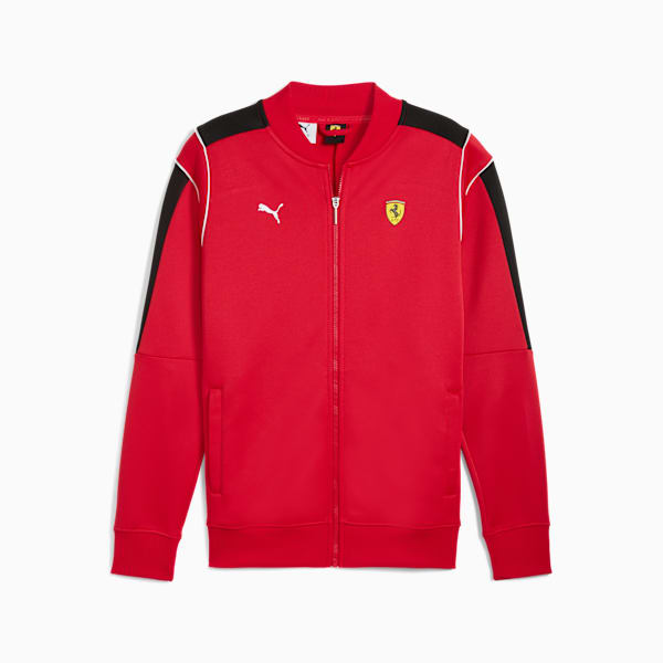 Scuderia Ferrari MT7 Track Jacket Men, Rosso Corsa, large-ZAF