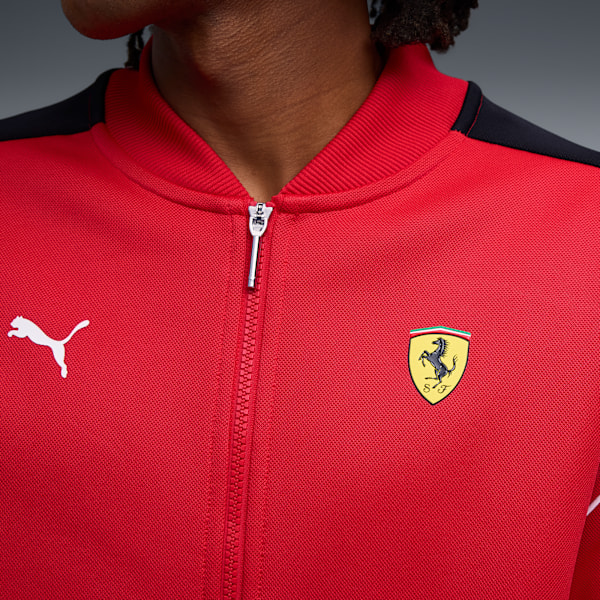 Scuderia Ferrari MT7 Track Jacket Men, Rosso Corsa, large-ZAF