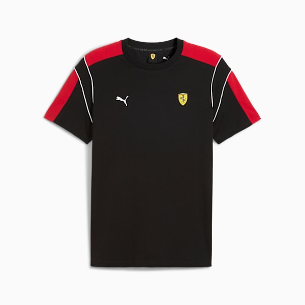 Camiseta Scuderia Ferrari MT7 Masculina, Preto, large-BRA
