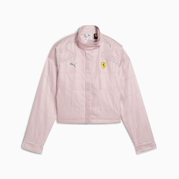 Campera Scuderia Ferrari HP Premium para mujer, Mauve Mist, large-ARG