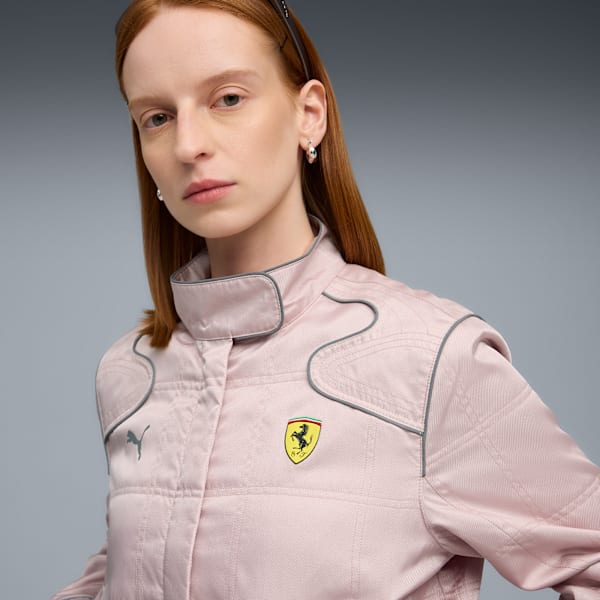 Campera Scuderia Ferrari HP Premium para mujer, Mauve Mist, large-ARG