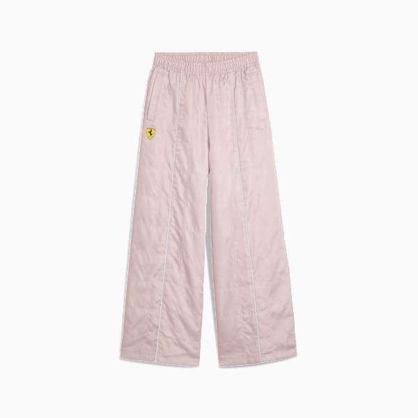 Pantalones Scuderia Ferrari HP Premium tejidos para mujer, Mauve Mist, large-ARG