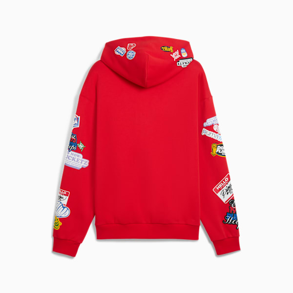 HooperHotline Hoodie Men, For All Time Red, large-MEX