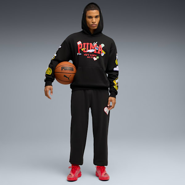 HooperHotline Hoodie Men, PUMA Black, large-MEX