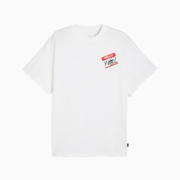 HooperHotline Tee I Men, PUMA White, large-MEX
