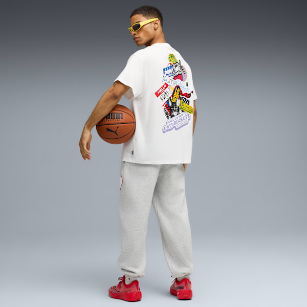 HooperHotline Tee I Men, PUMA White, large-MEX