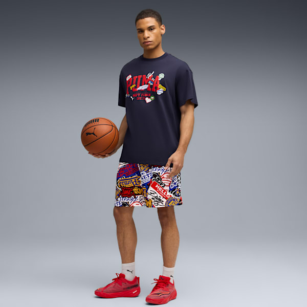 HooperHotline Tee II Men, PUMA Navy, large-MEX