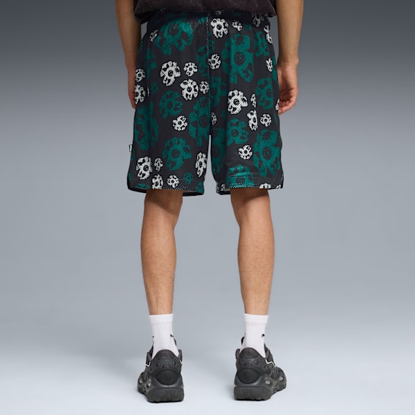 Hoopocalypse Reversible 7" Shorts Unisex, PUMA Black-AOP, large-MEX