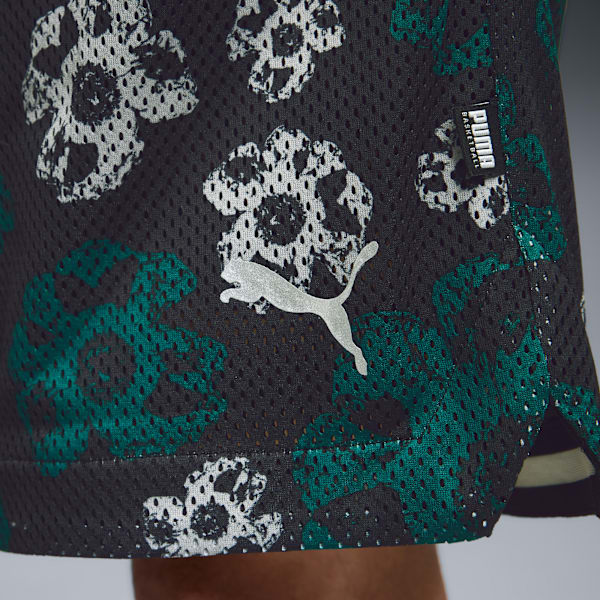 Hoopocalypse Reversible 7" Shorts Unisex, PUMA Black-AOP, large-MEX