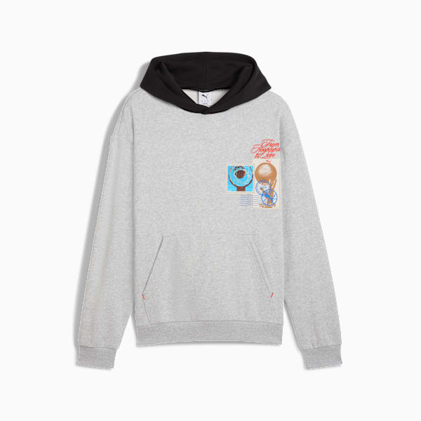Hooptopia Graphic Hoodie Men, Light Gray Heather, large-ZAF