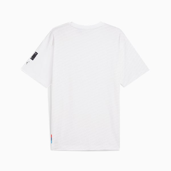BMW M Motorsport All-Over Print Tee Men, PUMA White-AOP, large-ZAF