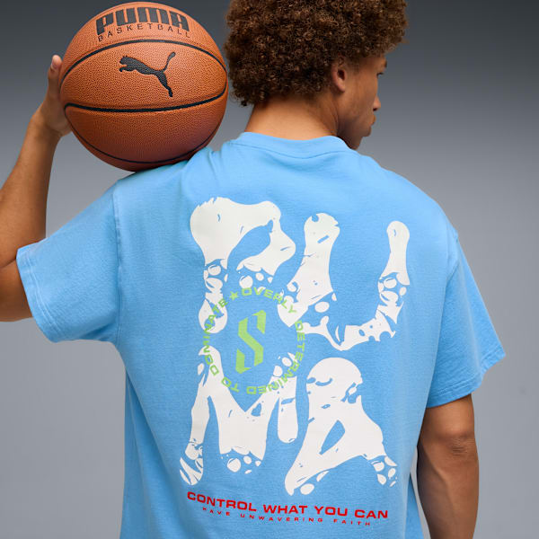 Playera Scoot Lab II para hombre, Team Light Blue, large-MEX