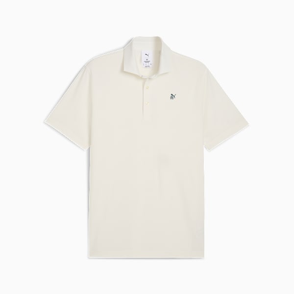 PUMA x REIGNING CHAMP MATTR Jacquard Golf Polo Men, Warm White, large-ZAF