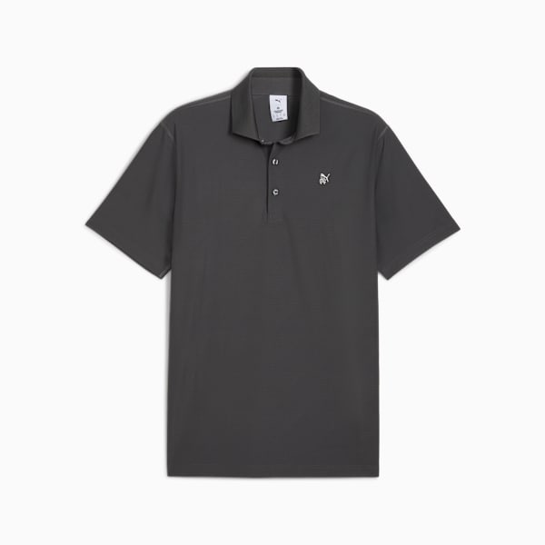 PUMA x REIGNING CHAMP MATTR Jacquard Golf Polo Men, Dusky Gray, large-ZAF