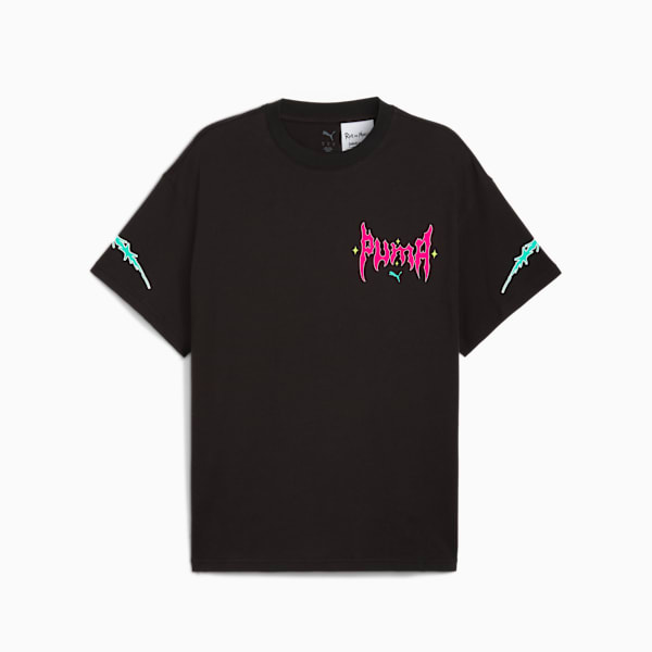 Playera PUMA x RICK AND MORTY para hombre, PUMA Black, large-MEX