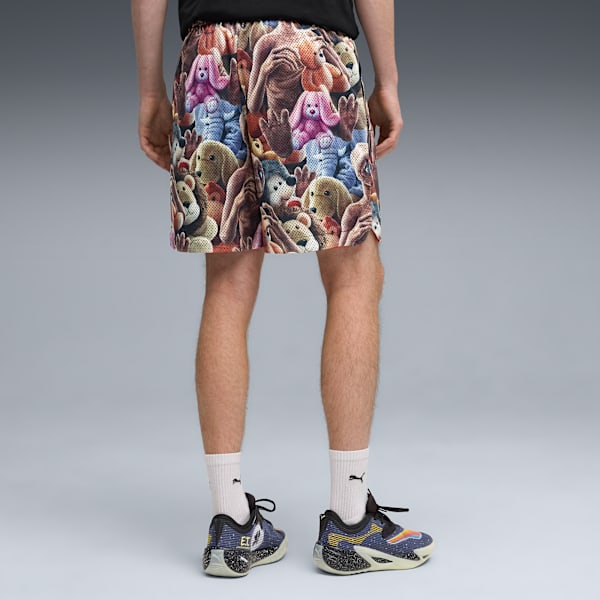 Hoops x E.T. AOP Basketball Shorts Men, PUMA Black-AOP, large-ZAF