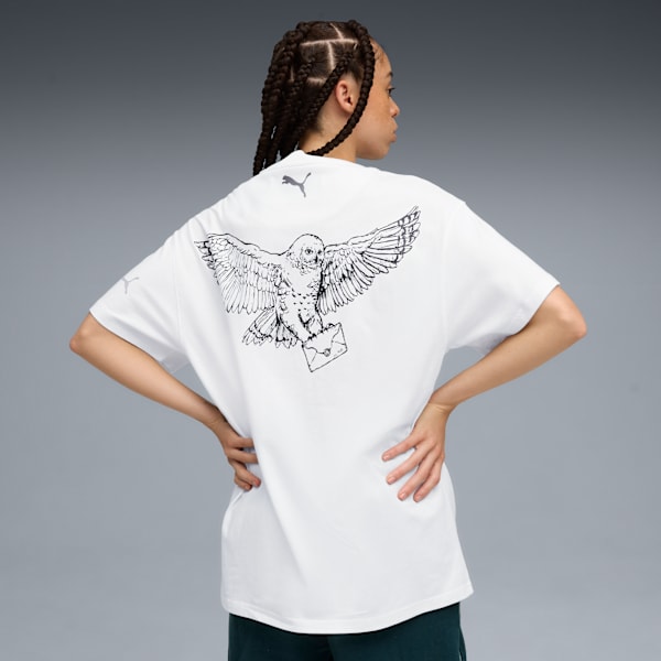 Camiseta PUMA HOOPS x HARRY POTTER™ para mujer, PUMA White, large-ARG