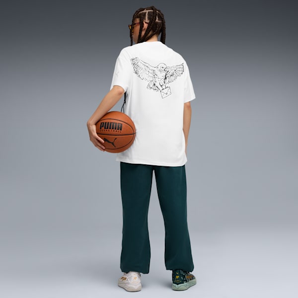 Camiseta PUMA HOOPS x HARRY POTTER™ para mujer, PUMA White, large-ARG