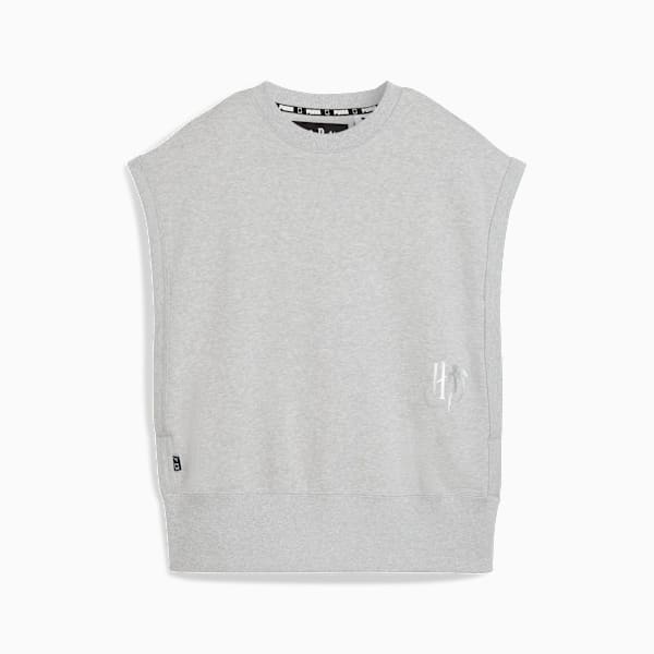 Top PUMA HOOPS x HARRY POTTER™ para mujer, Light Gray Heather, large-ARG