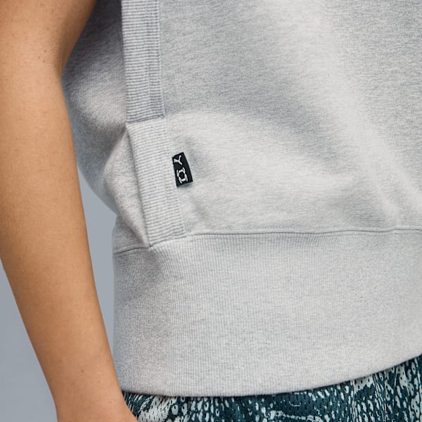 Top PUMA HOOPS x HARRY POTTER™ para mujer, Light Gray Heather, large-ARG