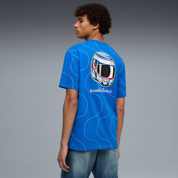 Camiseta Scuderia Ferrari HP Monza Hombre, Steer Blue, large-MEX