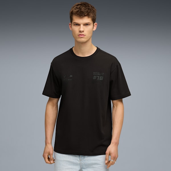 BMW M Motorsport Cao Fei Racer Tee Men, PUMA Black, large-MEX