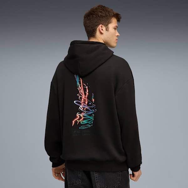 BMW MMS Cao Fei Racer Hoodie Men, PUMA Black, large-MEX