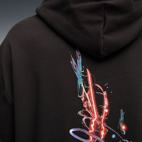 BMW MMS Cao Fei Racer Hoodie Men, PUMA Black, large-MEX