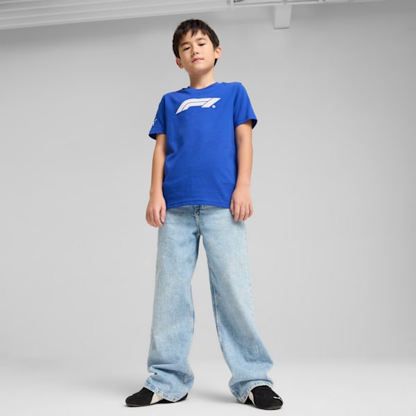 F1® Essentials Tee Kids, Vivid Blue, large-MEX