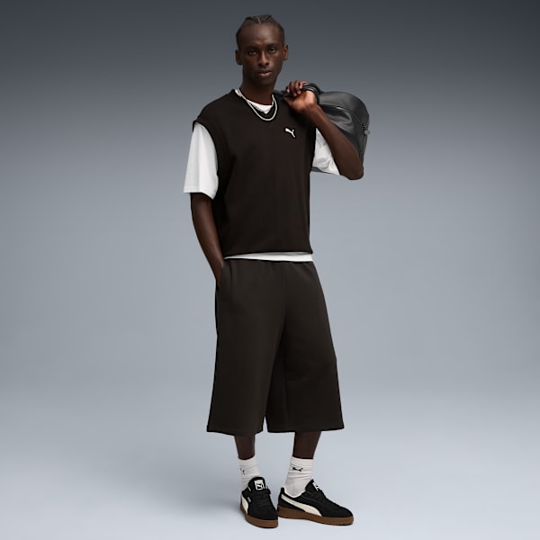 Wardrobe Essentials Relaxed 16" Jorts Men, PUMA Black, large-ZAF