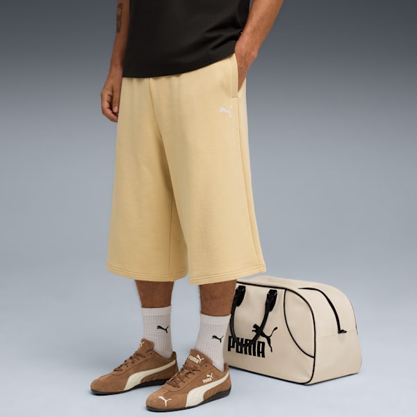 Wardrobe Essentials Relaxed 16" Jorts Men, Pebble Path, large-ZAF
