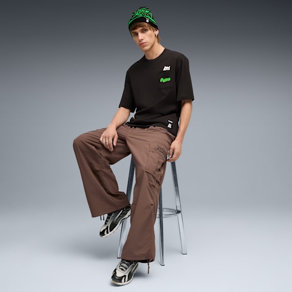 Camiseta PUMA x RIPNDIP Masculina, PUMA Black, large-BRA
