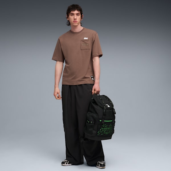 Remera PUMA x RIPNDIP Pocket para hombre, Flat Bronze, large-ARG