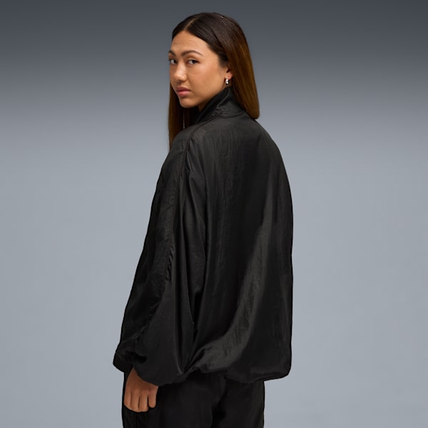 Campera PUMA x ROSÉ T7 para mujer, PUMA Black, large-ARG