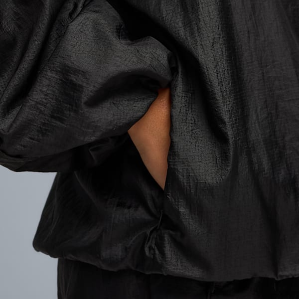 Campera PUMA x ROSÉ T7 para mujer, PUMA Black, large-ARG