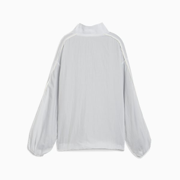 Chamarra PUMA x ROSÉ T7 para mujer, Silver Mist, large-MEX