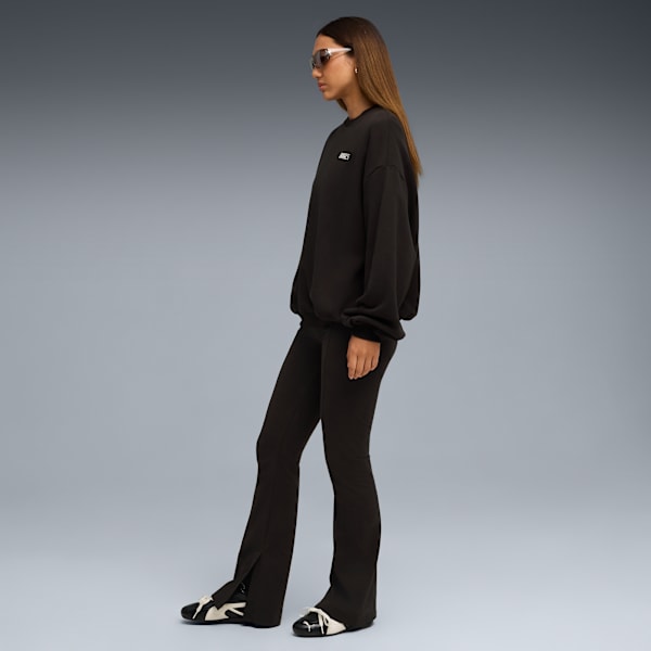 PUMA x ROSÉ Oversized Crew Women, PUMA Black, large-MEX