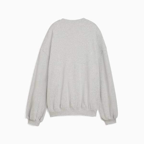 Buzo oversize PUMA x ROSÉ para mujer, Flat Light Gray Heather, large-ARG