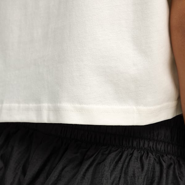 PUMA x ROSÉ Tee Women, Warm White, large-MEX