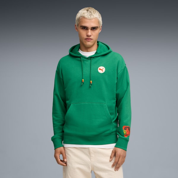 Sudadera con capucha Animal de Poder II para hombre, Archive Green, large-MEX