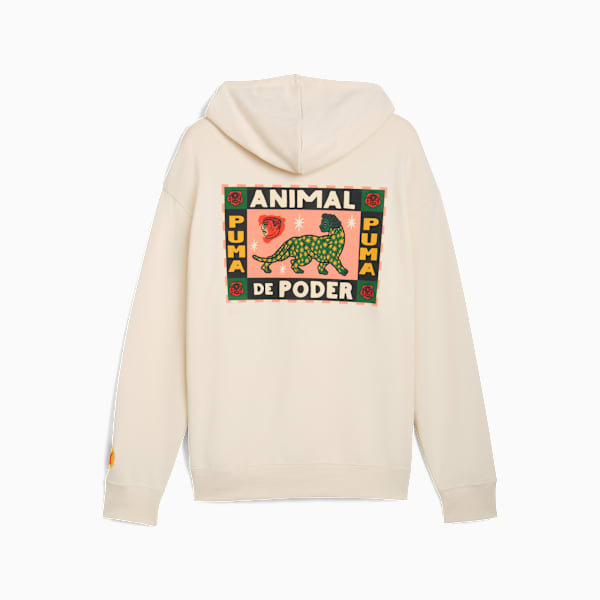 Sudadera con capucha Animal de Poder III para hombre, Alpine Snow, large-MEX