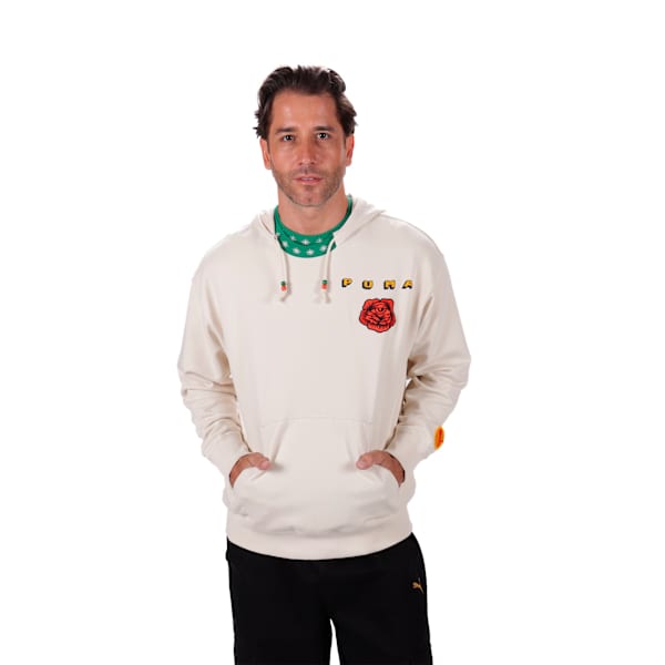 Sudadera con capucha Animal de Poder III para hombre, Alpine Snow, large-MEX