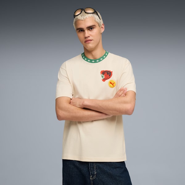 Playera Animal de Poder para hombre, Alpine Snow, large-MEX